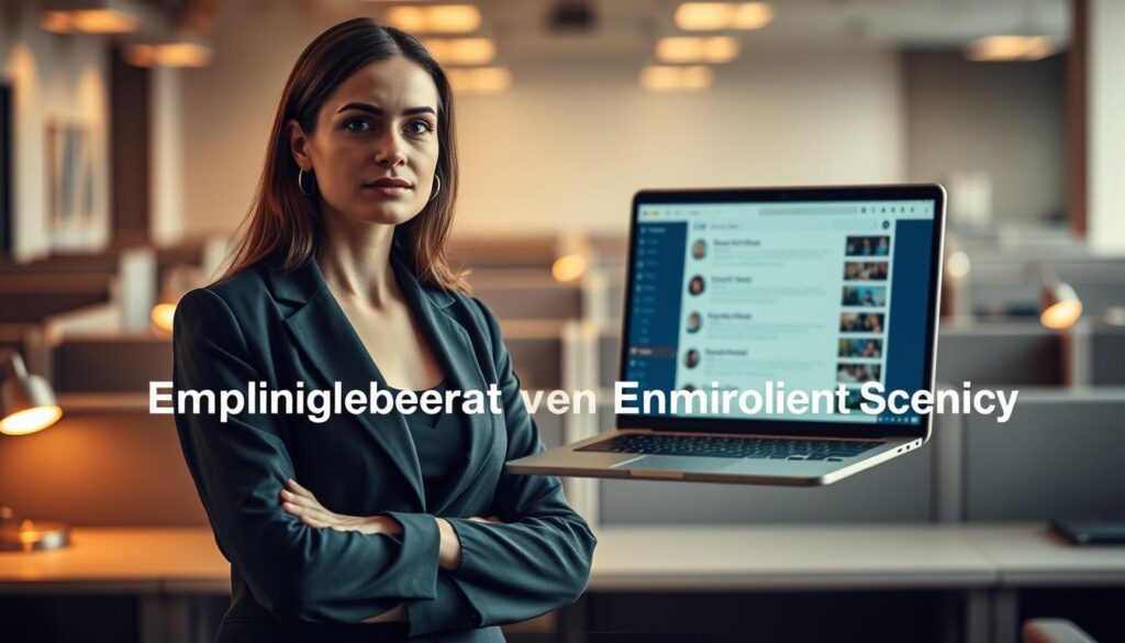 A meticulously composed image showcasing the strategic use of employment agencies. In the foreground, a professional-looking woman in a smart business attire stands, her expression thoughtful, as she weighs the options between using a job search platform and an employment agency. The middle ground features a laptop screen displaying job listings, with a side-by-side comparison of the advantages and drawbacks of each approach. In the background, a subtly blurred office setting with cubicles and desk lamps sets the scene, evoking a sense of the corporate environment. The lighting is warm and natural, creating a sense of balance and professionalism. The overall mood is one of contemplation and decision-making, inviting the viewer to consider the nuances of navigating the job search landscape.