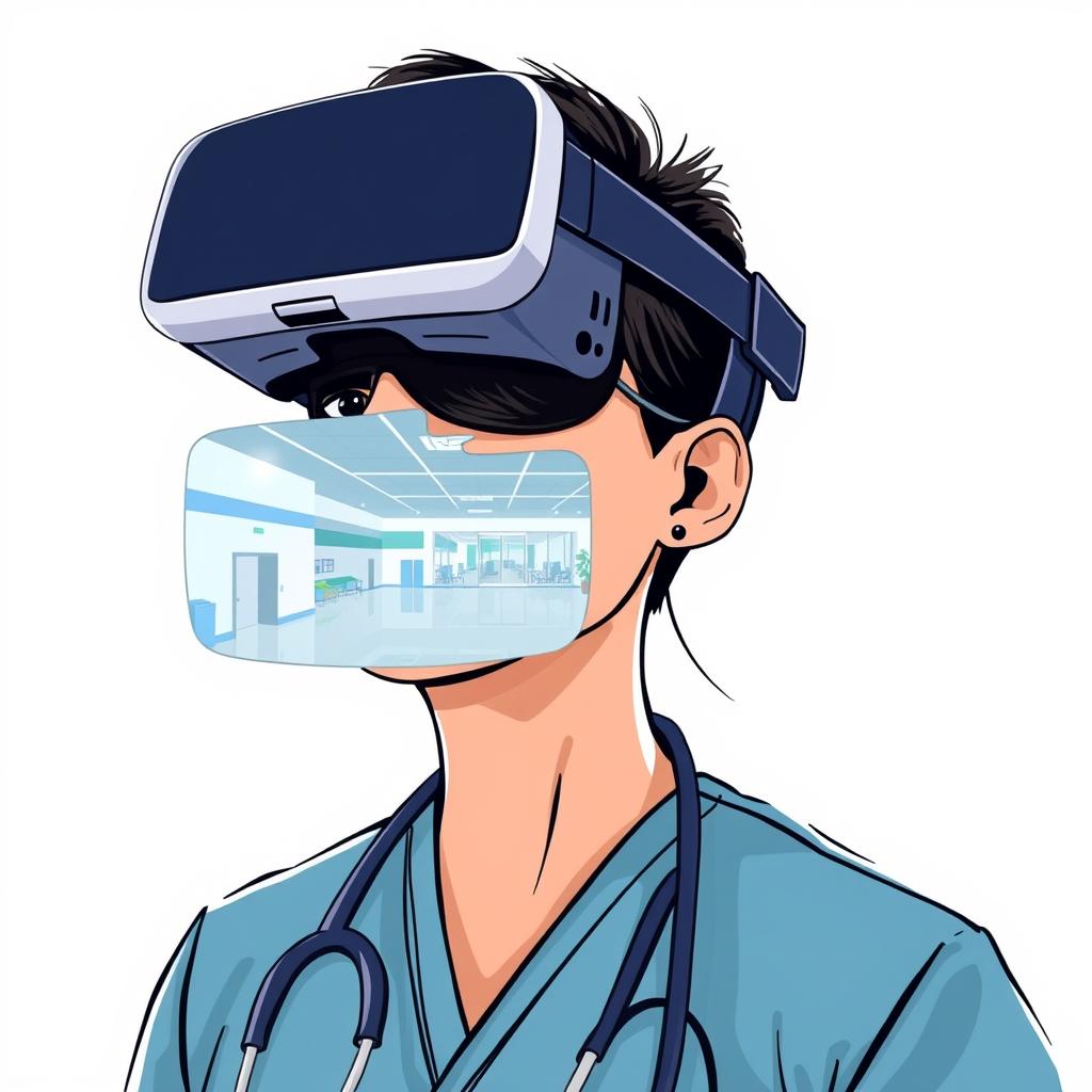 VR病院見学を活用した職場環境確認