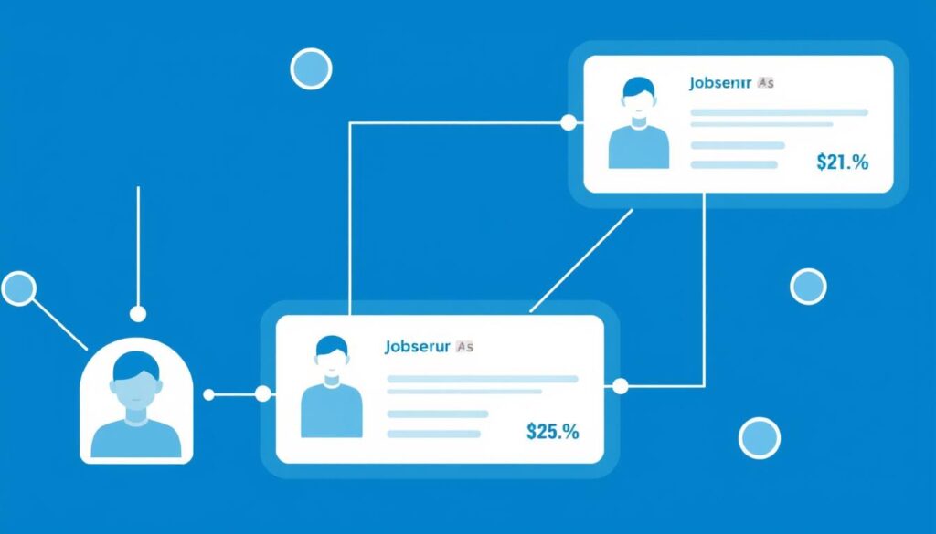 dodaのAIマッチング技術のイメージ図