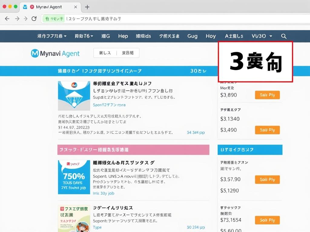 マイナビエージェントのサービス画面と30代向け求人の例 マイナビエージェントのサービス画面と30代向け求人の例