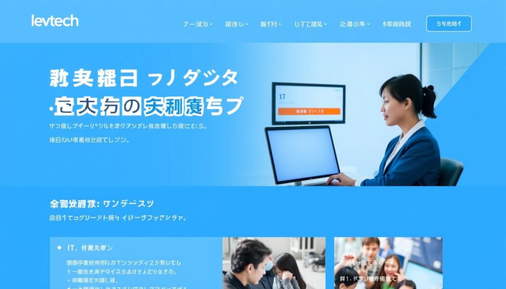 レバテックキャリアのサービス画面イメージ