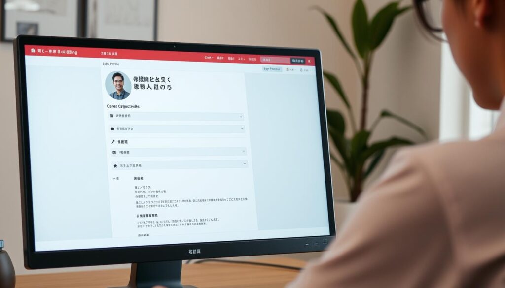 効果的なプロフィール作成のイメージ
