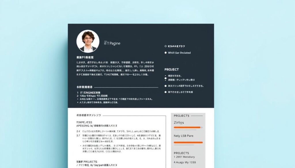 効果的な職務経歴書の例