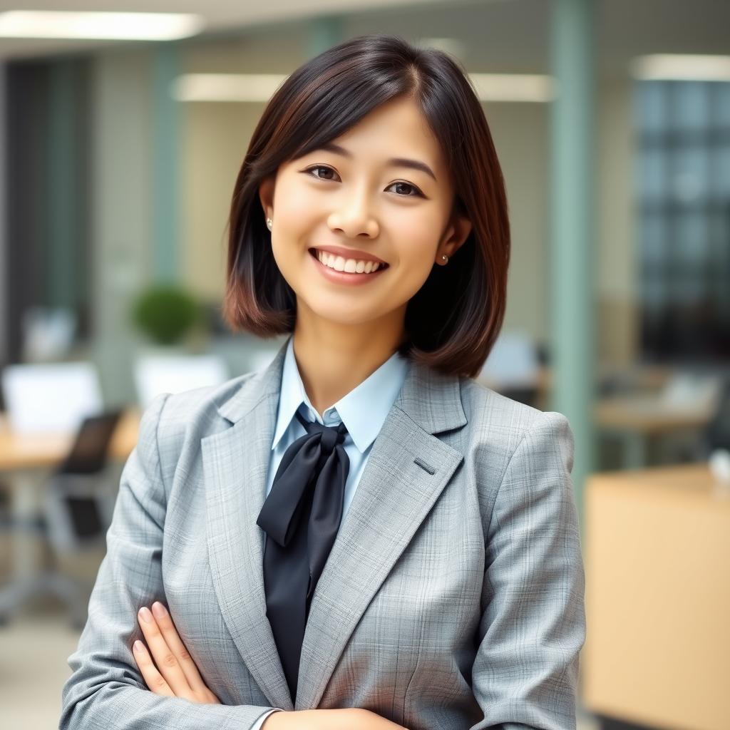 契約社員から正社員登用された女性のイメージ写真