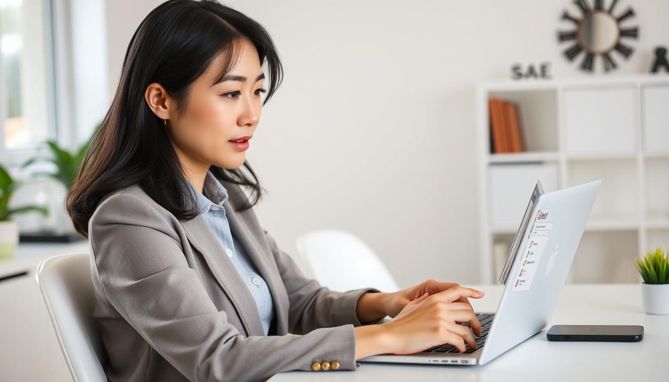 女性の転職サイトを比較する女性