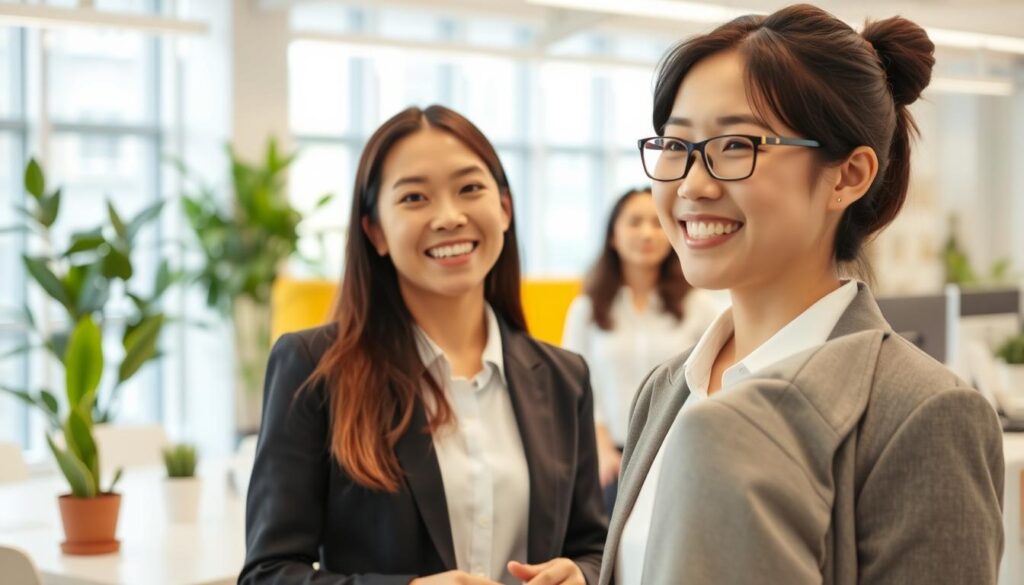 女性向け転職サイトを活用して新しいキャリアをスタートする女性
