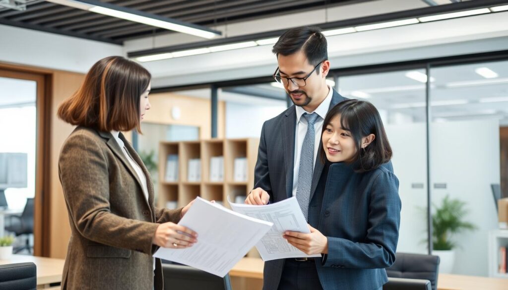 未経験から営業事務に挑戦する様子