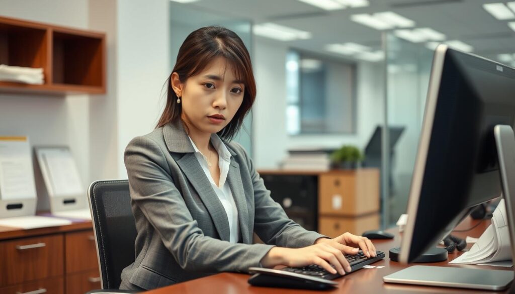 転職成功・失敗談：転職後に悩む女性のイメージ